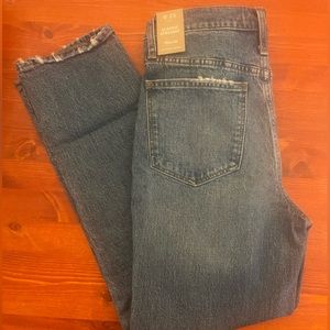 NEW Madewell Straight Leg Jean Size 25